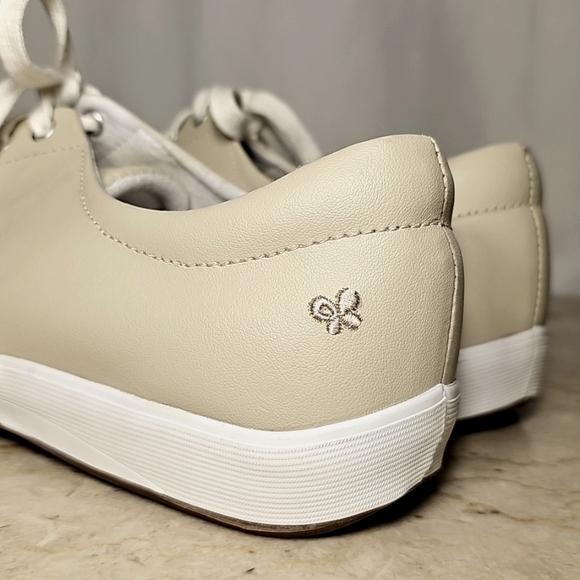 Grasshoppers Womens Tan Leather Lace-up Sneakers Size 9W - Picture 10 of 11